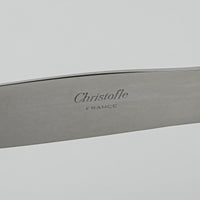 CHRISTOFLE Malmaison Silverplate Flatware 7 Place Settings Plus Extras