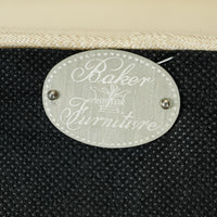 BAKER Beige Upholstered Occasional Chairs Set of 2