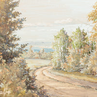 Gordon Dufoe (Canadian 1891-1975) Landscape With Road And Trees