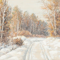 Gordon Dufoe (Canadian 1891-1975) Winter Landscape With Road