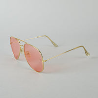 RAY-BAN Aviator Pink Sunglasses