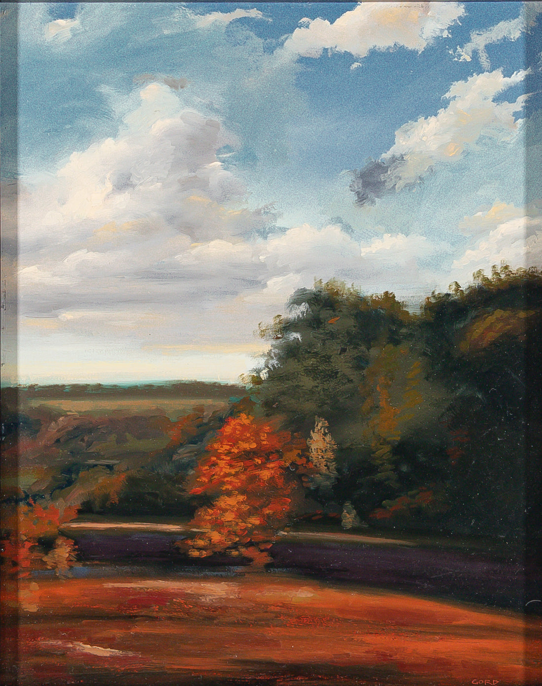 Gordon MacDonald (Canadian 20thC) Landscape "Go There In The Summer You!"