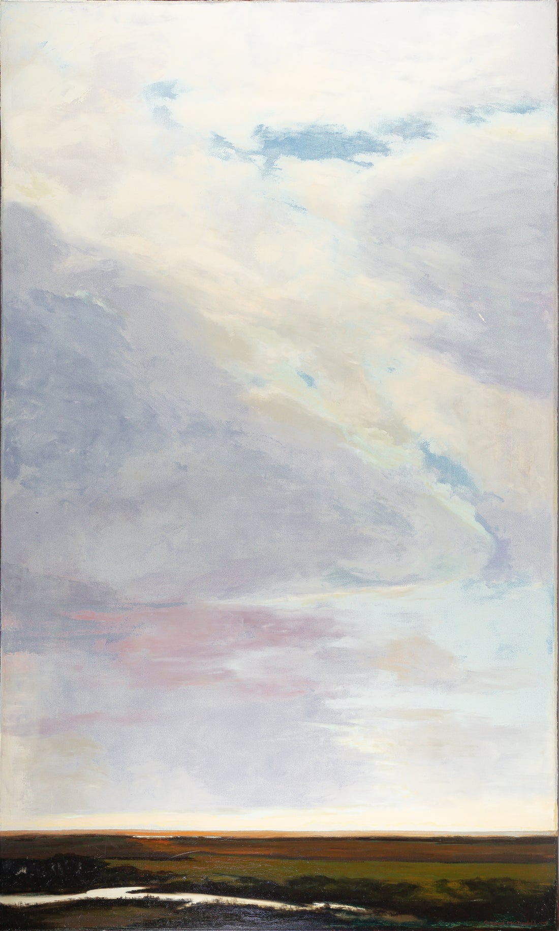 Gordon MacDonald (Canadian 20thC) Landscape Oil on Canvas