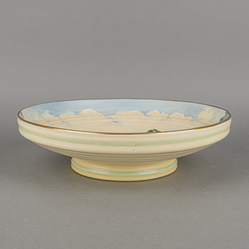 GRIMWADES ROYAL WINTON Hand Painted Scenic Footed Centrepiece Bowl