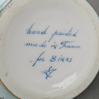 BIRKS Sevres Hand Painted Floral Cachepot/Planter