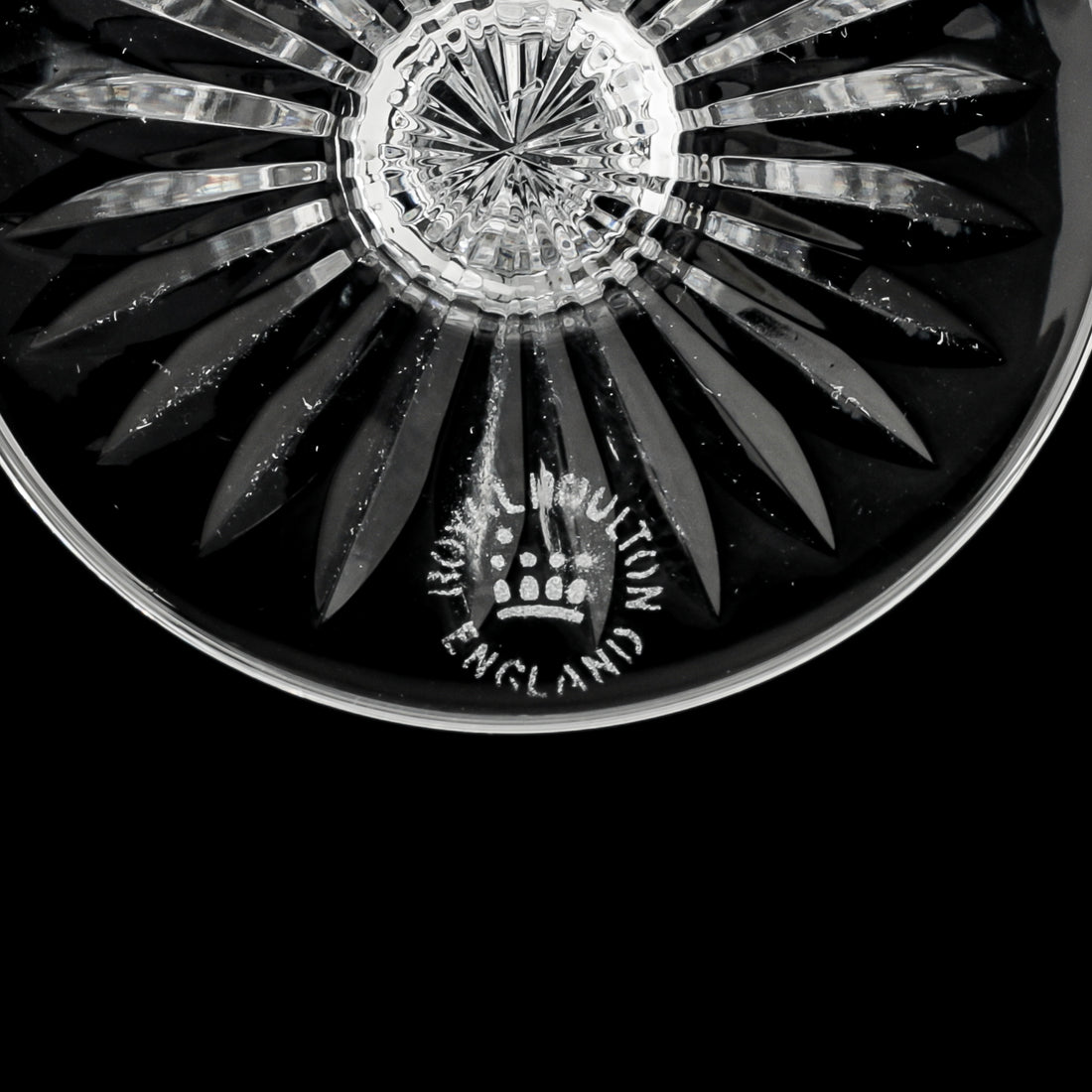 ROYAL DOULTON Carlyle Crystal Wine Glasses Set Of 5