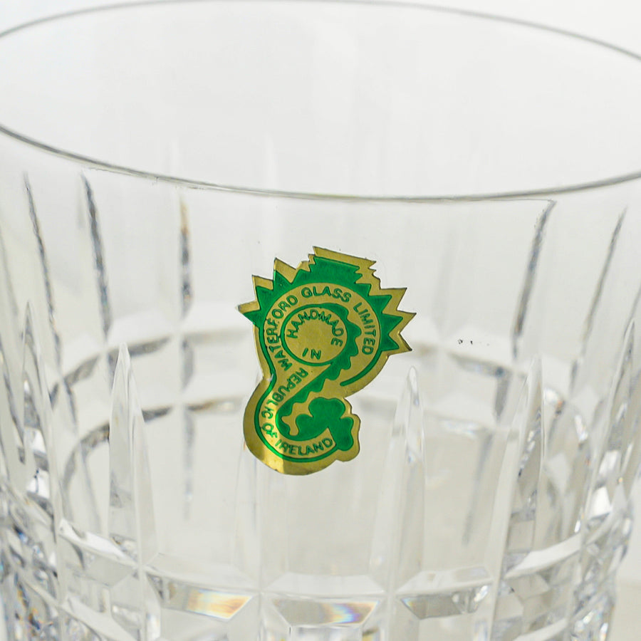 WATERFORD Glenmore Old Fashion Glasses Set Of 2