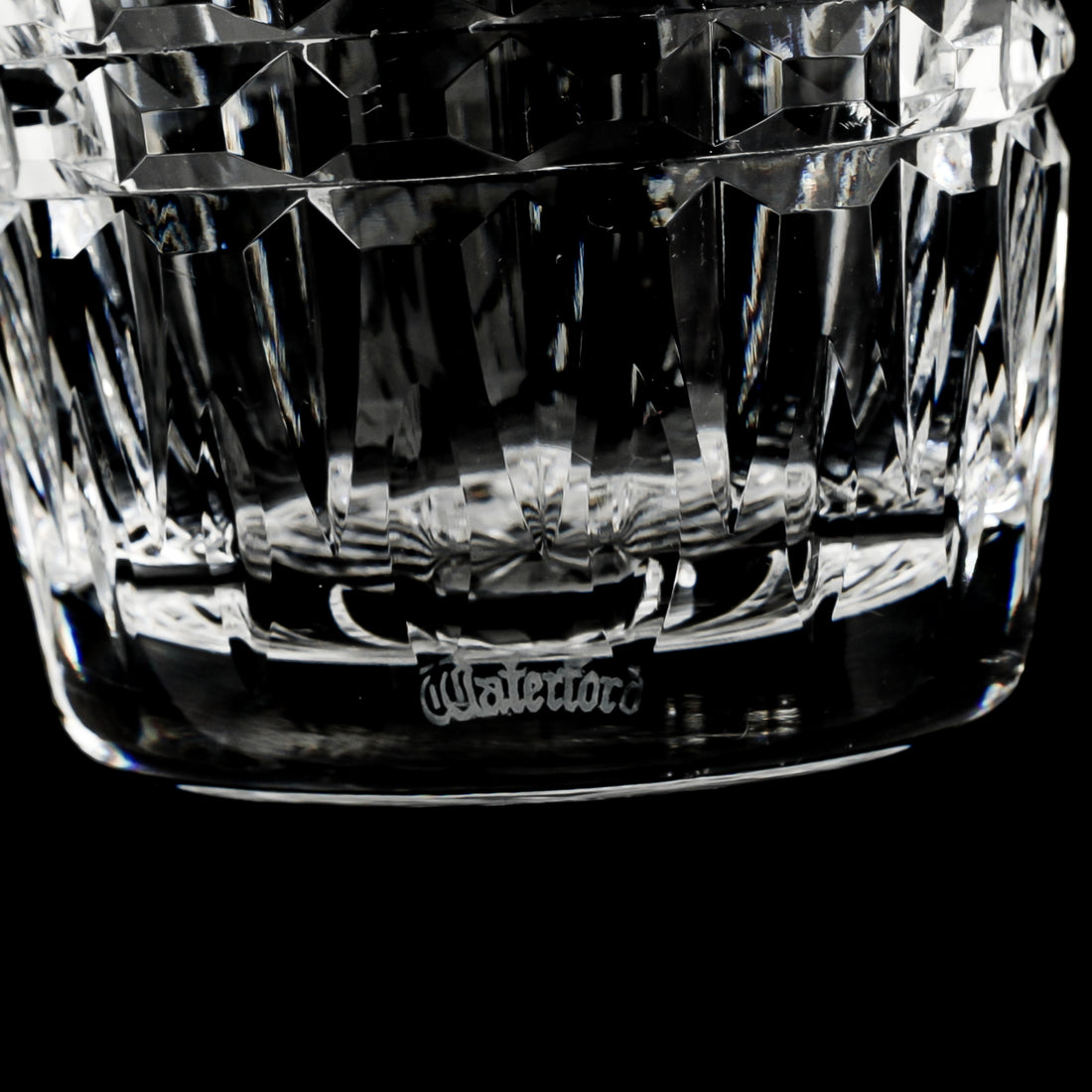 WATERFORD Glenmore Old Fashion Glasses Set Of 2