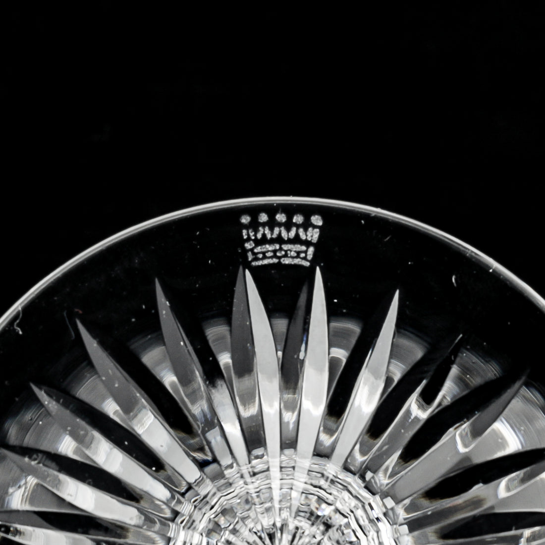 ROYAL DOULTON Carlyle Crystal Coupe Champagne Glasses Set Of 5