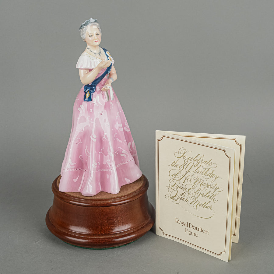 ROYAL DOULTON Figurine HM Queen Elizabeth The Queen Mother HN 2882