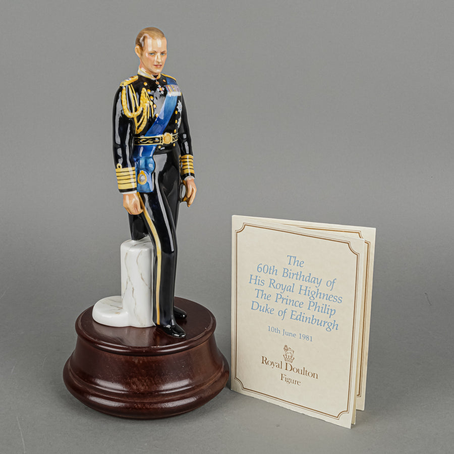 ROYAL DOULTON Figurine HRH Prince Philip Duke Of Edinburgh HN 2386