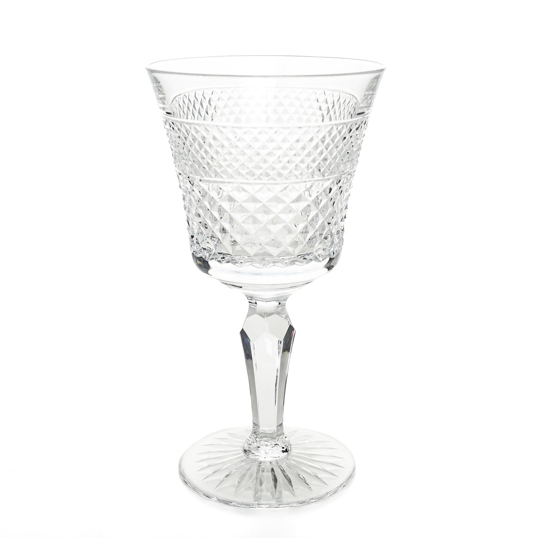 ROYAL DOULTON Carlyle Crystal Goblets Set Of 6