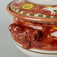 VIETRI Campagna Cow Lidded Casserole/Tureen