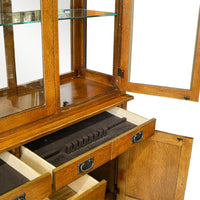 BASSETT Mission Oak China Cabinet