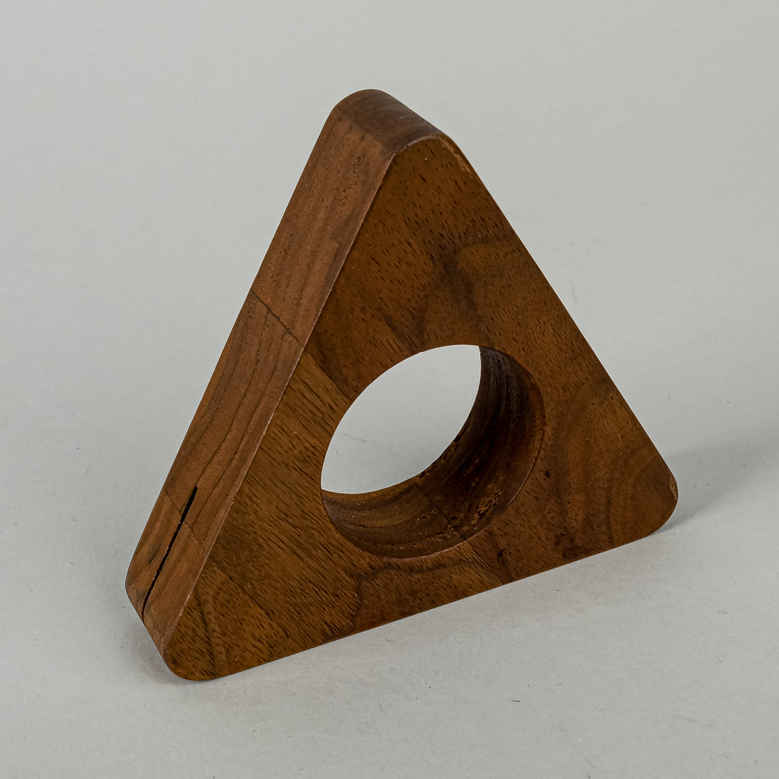GLADMARK Wood & Metal Steak Plates w/Napkin Rings 24pcs