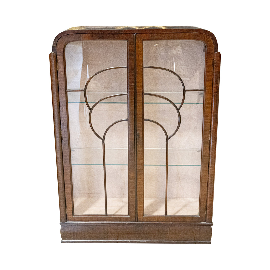 Vintage Art Deco Style Curio Cabinet