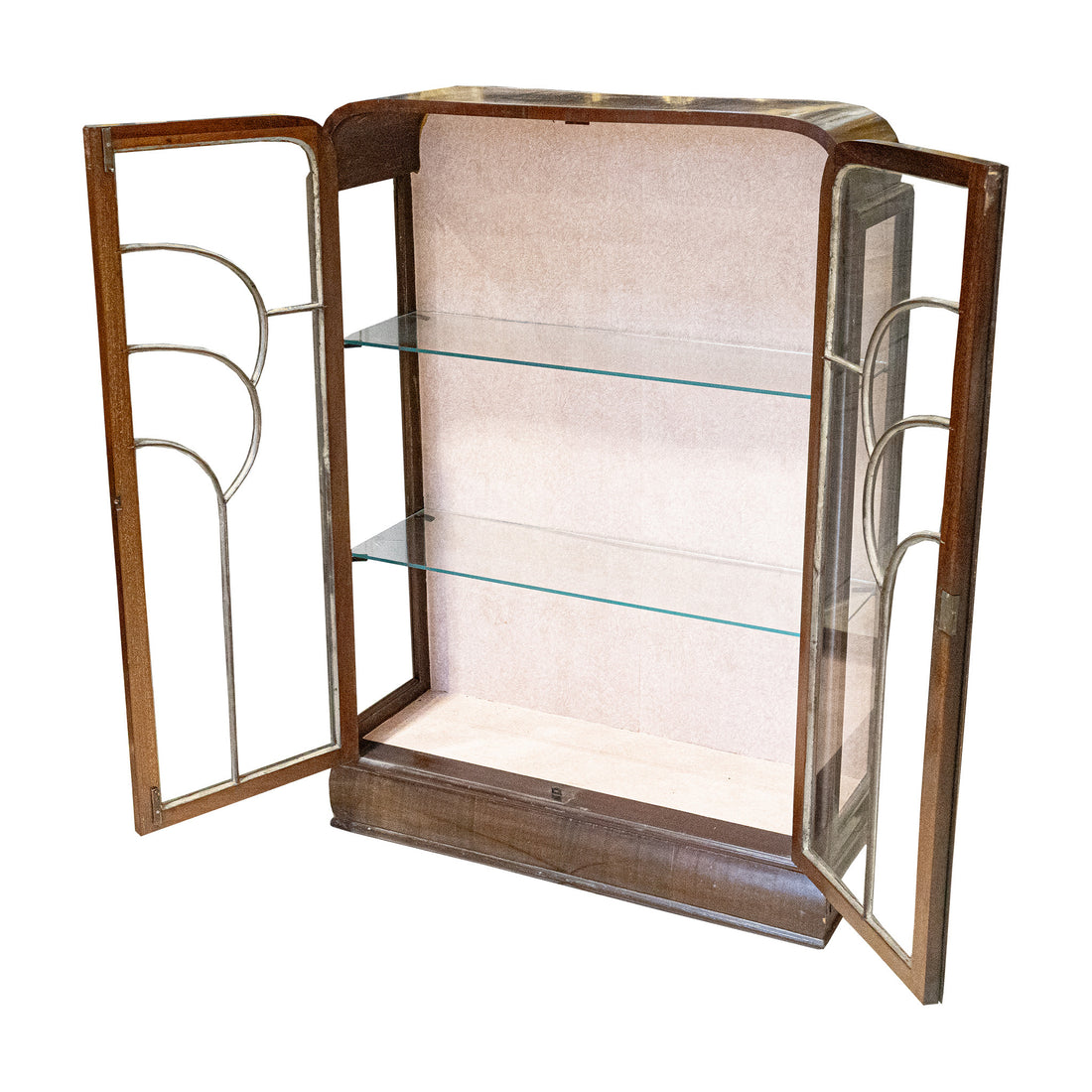 Vintage Art Deco Style Curio Cabinet