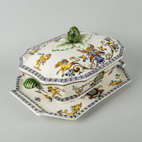 GIEN Renaissance Series Covered Tureen & Stand 3pcs