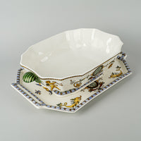 GIEN Renaissance Series Covered Tureen & Stand 3pcs