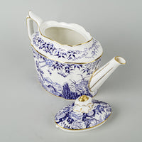 ROYAL CROWN DERBY Mikado Tea Service 4pcs Chelsea Shape