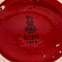 ROYAL DOULTON Flambe Veined Vase 1616