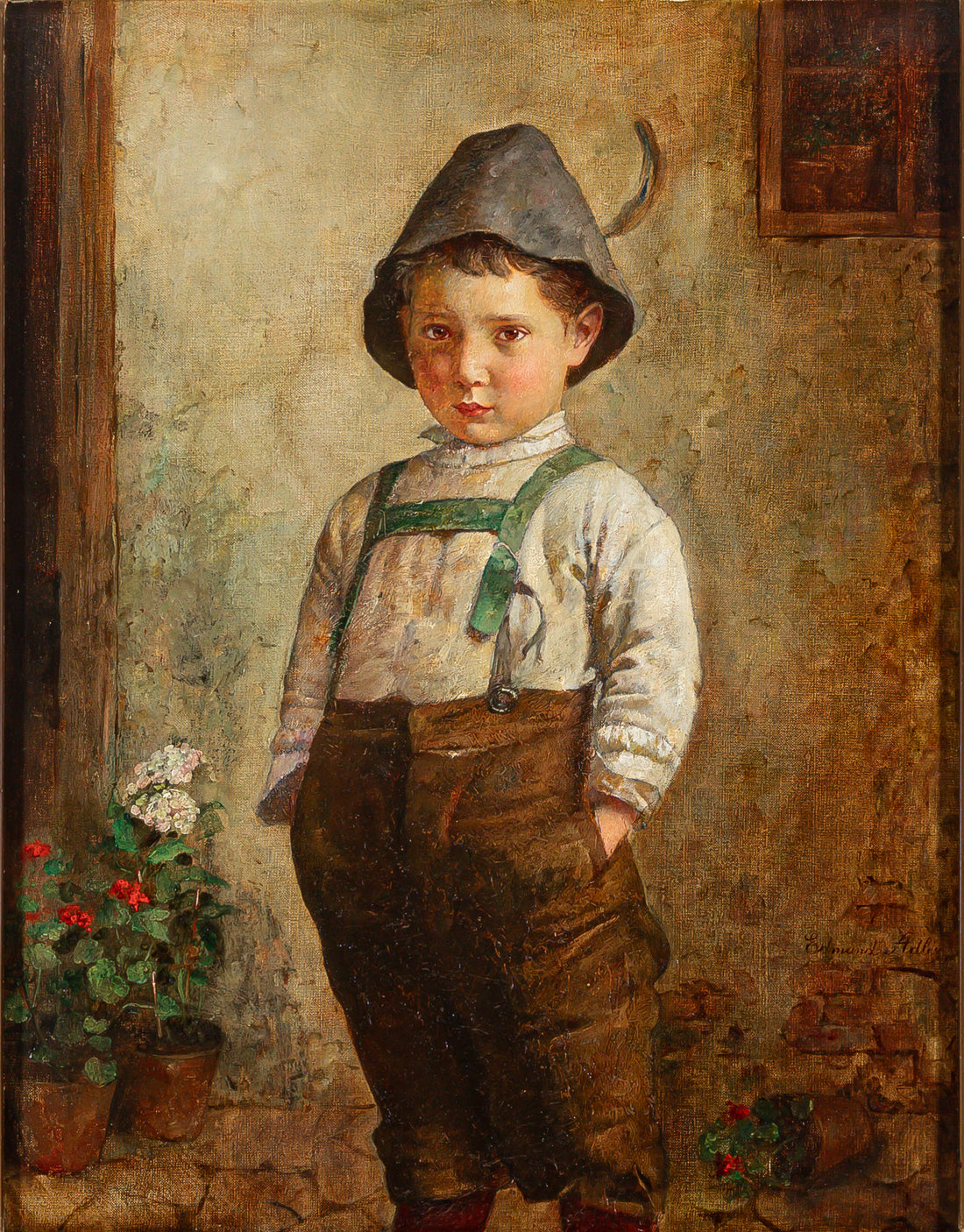 Edmund Adler (Austrian 1876-1965) "Youthful Ambitions"