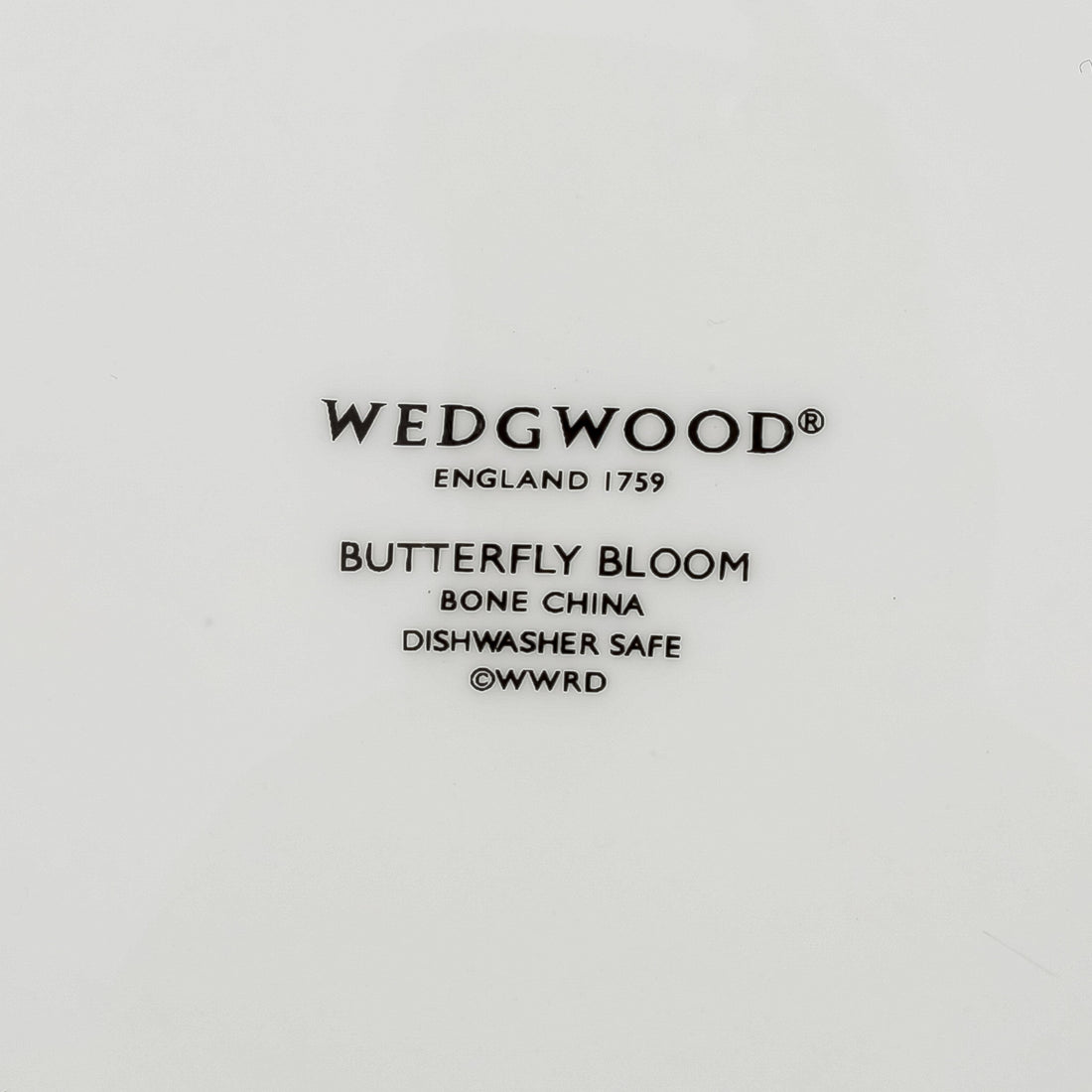 WEDGWOOD Butterfly Bloom Salad/Dessert Plates Set of 4