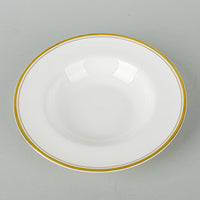 ROYAL DOULTON Gold Concord H5049 Soup Plates Set of 6