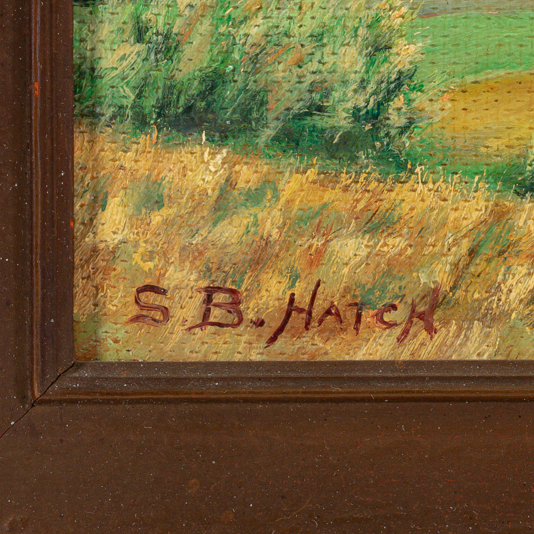 S.B. Hatch (20th C) "Among Beaver River Hills"