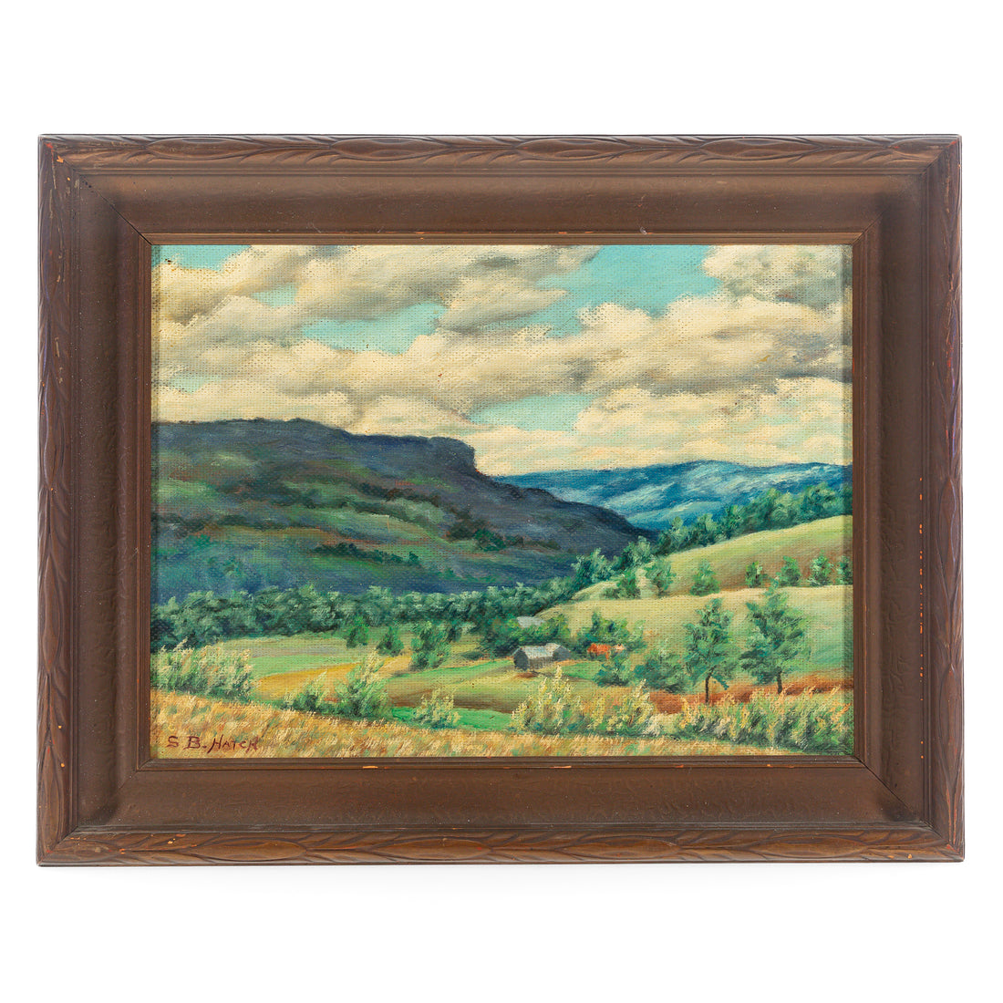 S.B. Hatch (20th C) "Among Beaver River Hills"
