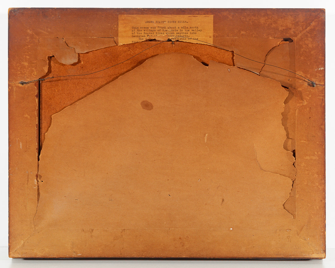 S.B. Hatch (20th C) "Among Beaver River Hills"