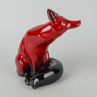 ROYAL DOULTON Figurine Fox Flambe HN 130
