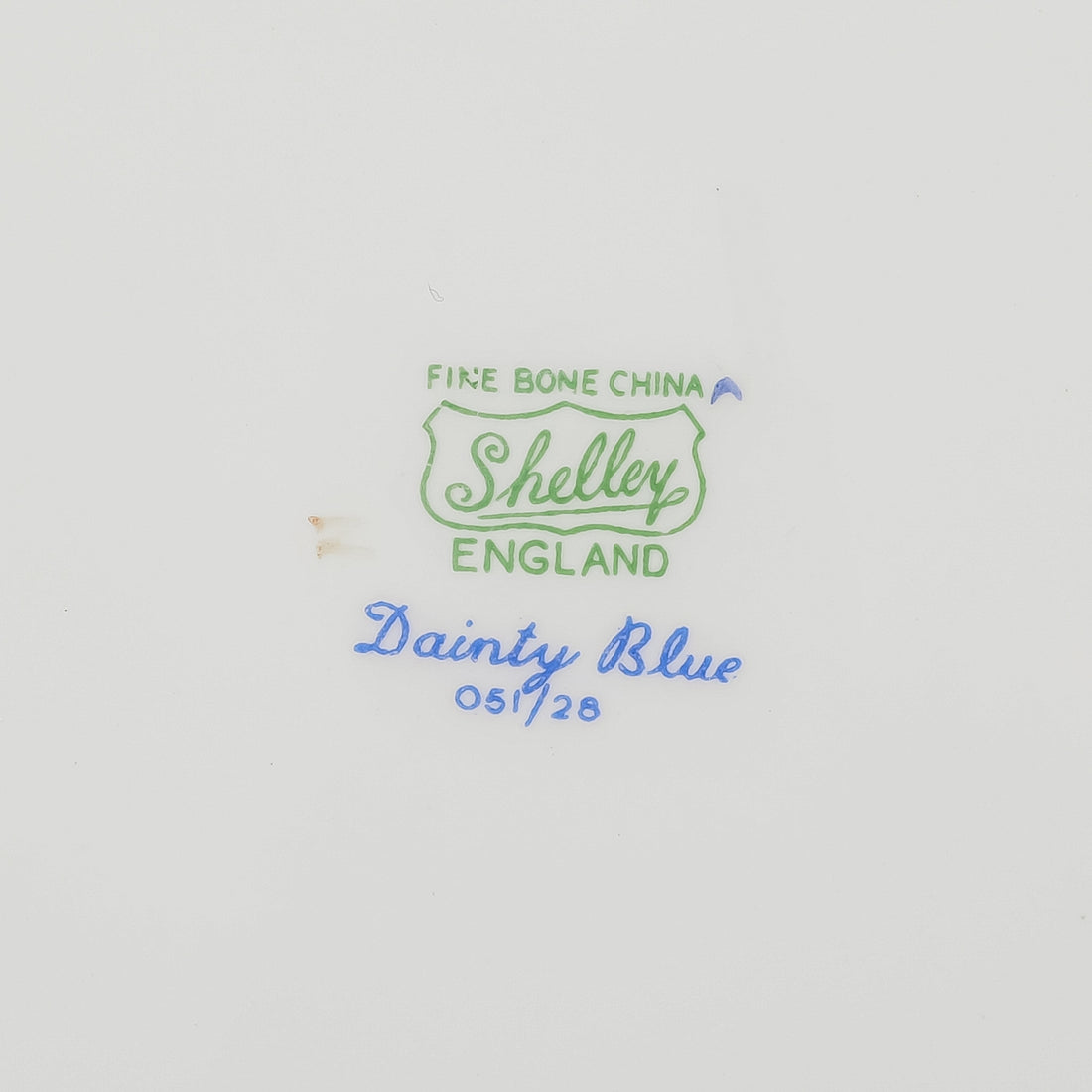SHELLEY Dainty Blue 16 Pieces