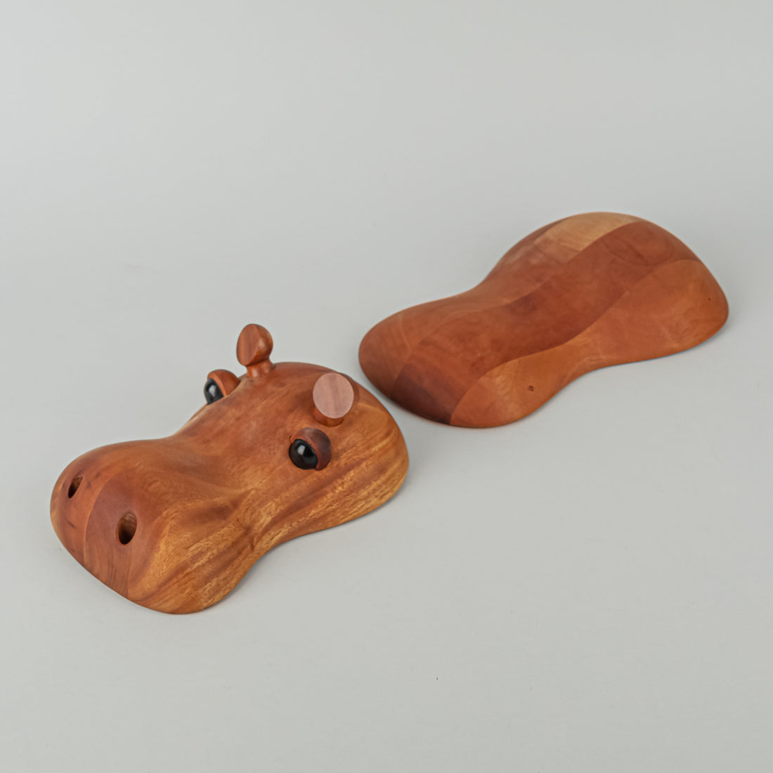 FABLEWOOD 2 Piece Wooden Anton The Hippo