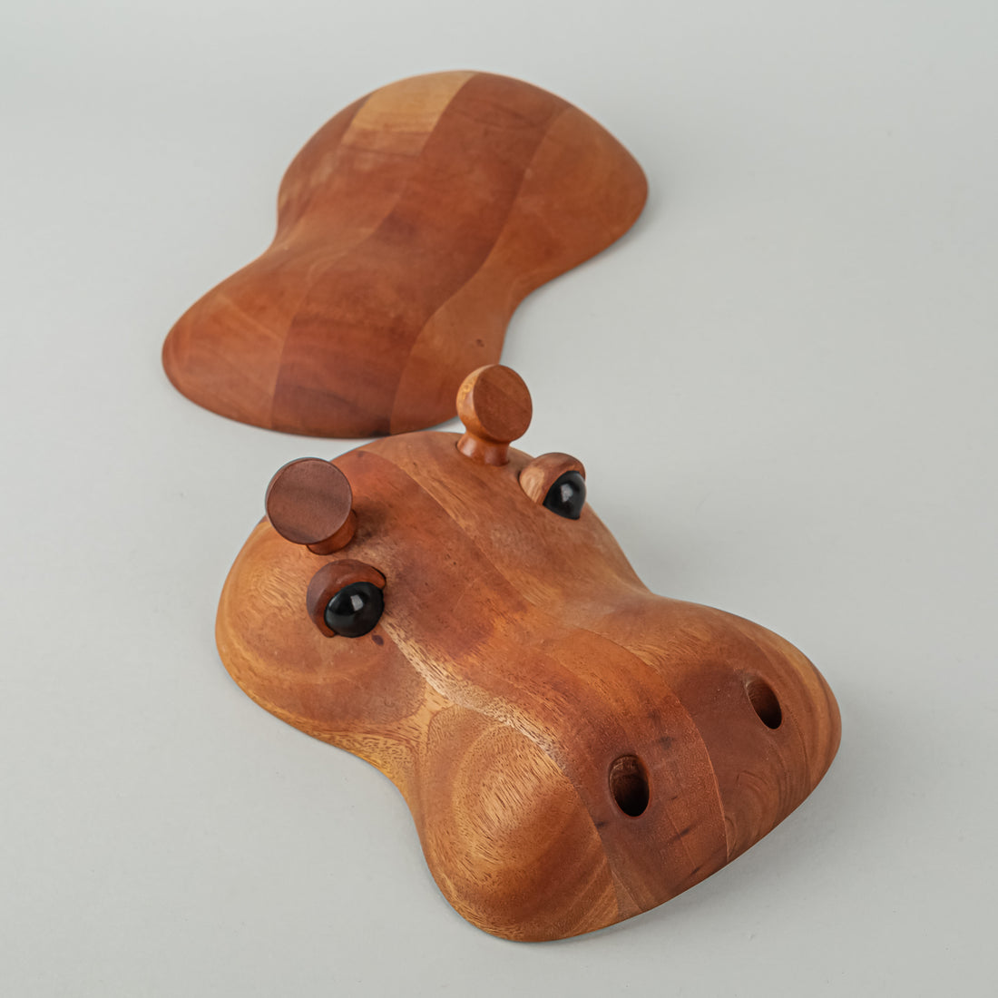 FABLEWOOD 2 Piece Wooden Anton The Hippo