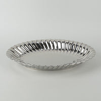L'OBJET Stainless Steel Swirl Oval Bowl