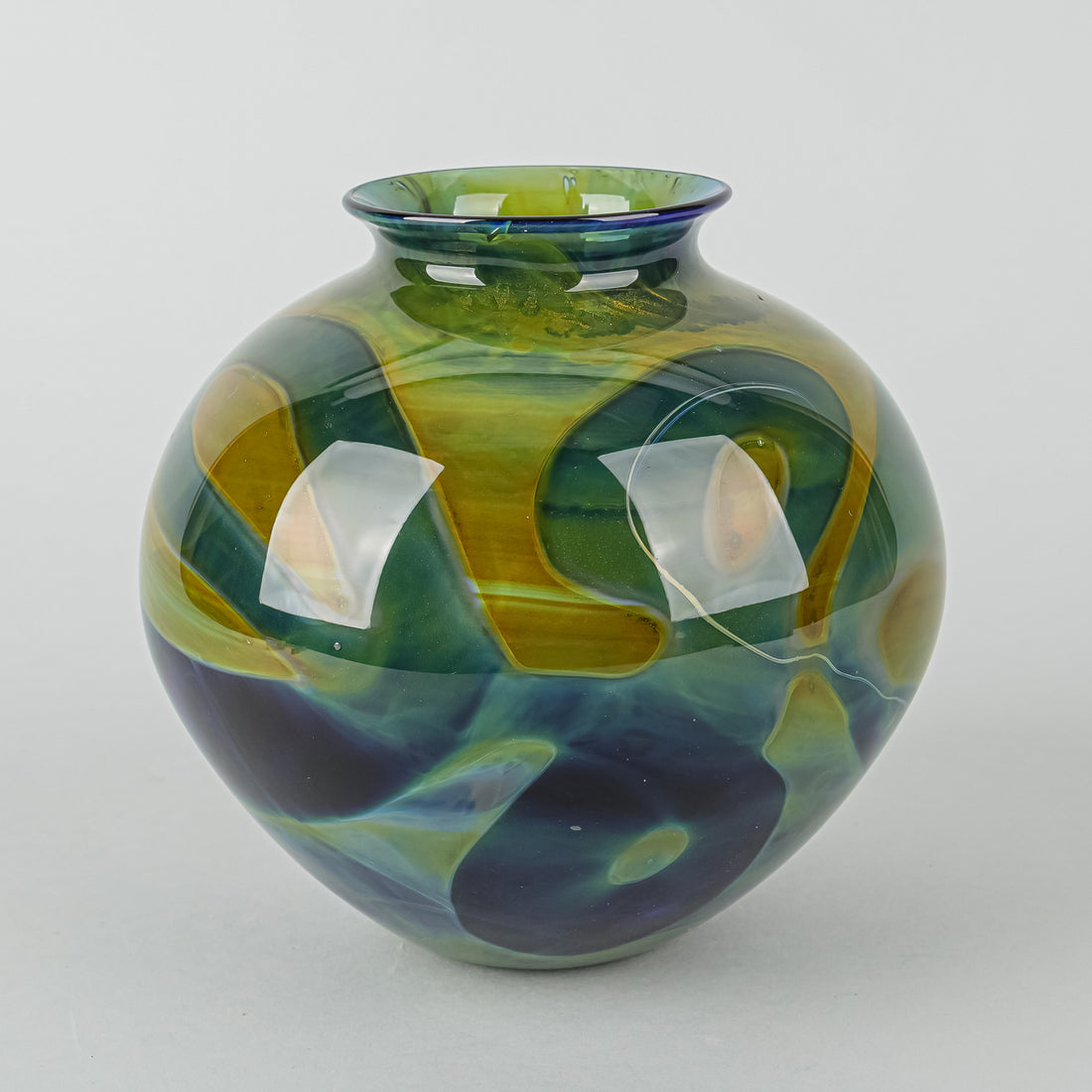 JAMIE SHERMAN Art Glass Vase