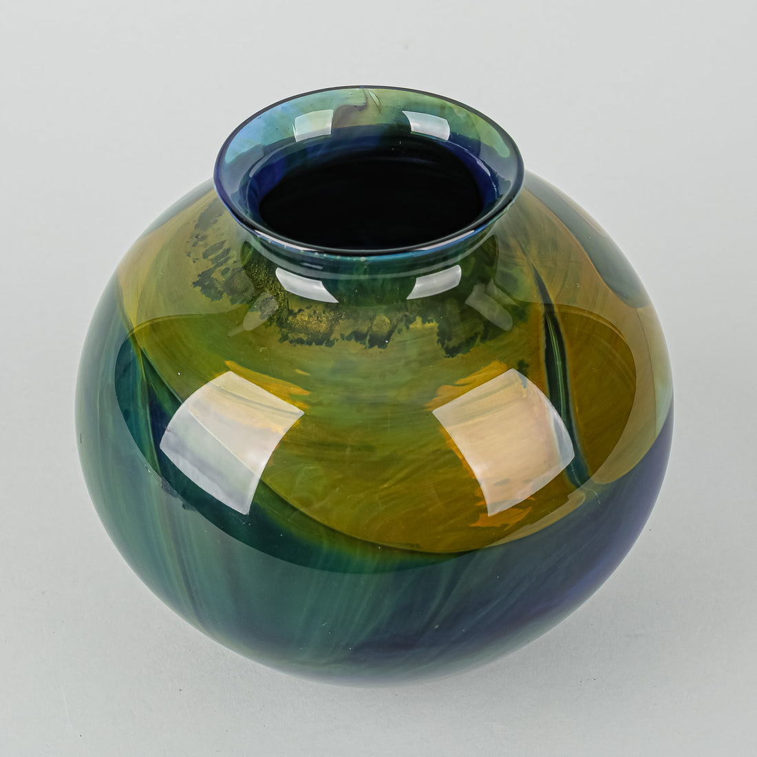 JAMIE SHERMAN Art Glass Vase