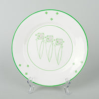 FOLEY ART CHINA Peacock Pottery Pattern No 5 Plates  Set of 9