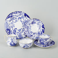 ROYAL CROWN DERBY Mikado Dessert Set 38 Pieces