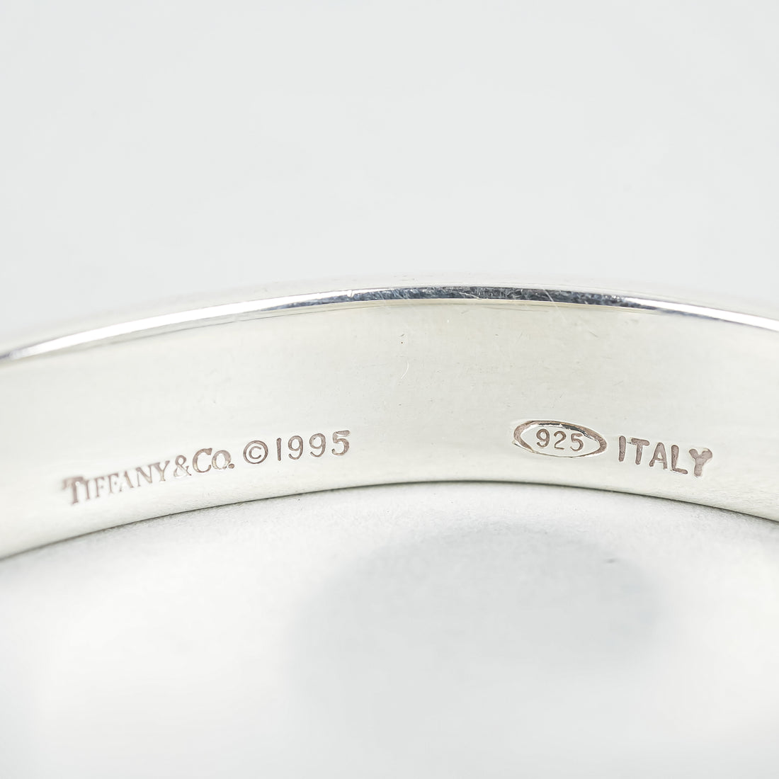 TIFFANY & CO 1995 Atlas Open Cuff Bracelet "Narrow"