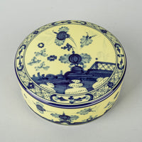 RICHARD GINORI Oriente Italiano Round Covered Trinket Box