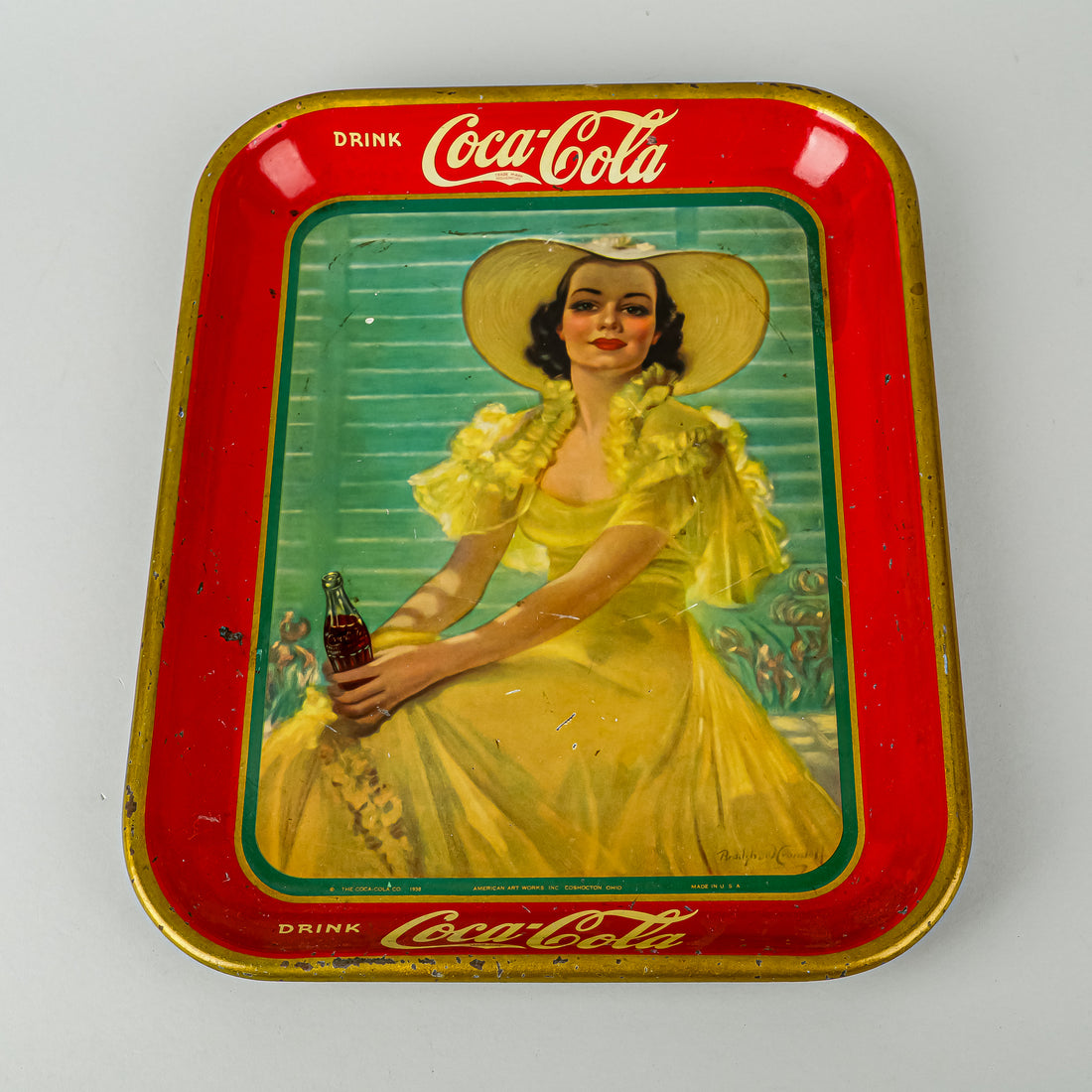 COCA-COLA Tin Litho Tray