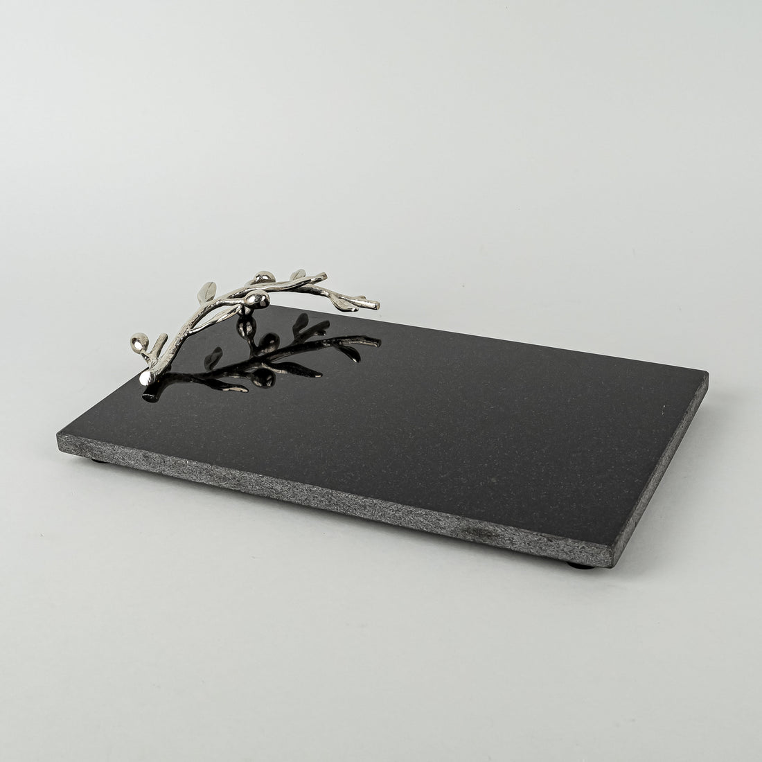 MICHAEL ARAM Olive Branch Marble Cheese Board And Knife