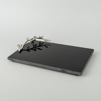 MICHAEL ARAM Olive Branch Marble Cheese Board And Knife
