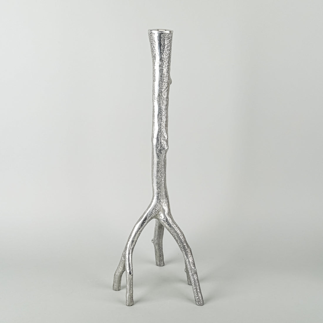 MICHAEL ARAM Enchanted Forest Silver-Tone Candlesticks Set Of 2