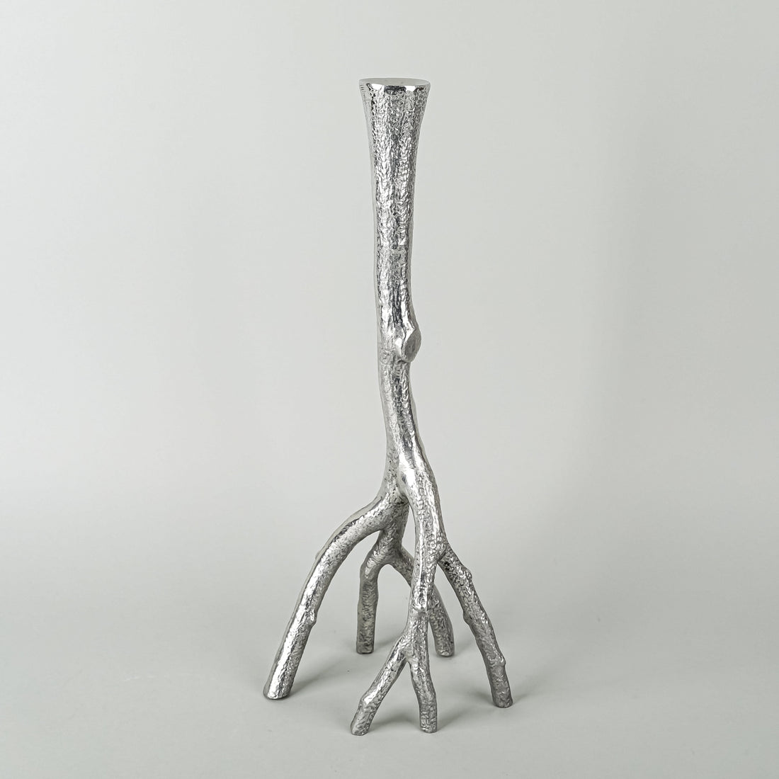 MICHAEL ARAM Enchanted Forest Silver-Tone Candlesticks Set Of 2
