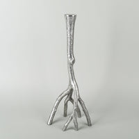 MICHAEL ARAM Enchanted Forest Silver-Tone Candlesticks Set Of 2