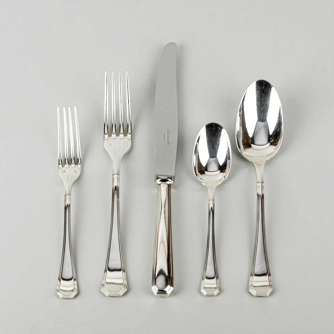 CHRISTOFLE America Silverplate Flatware - 8 Place Settings