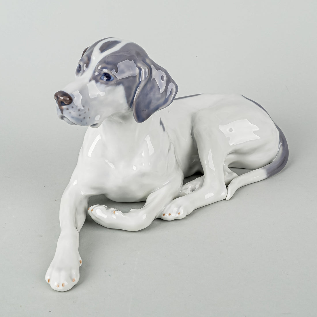 ROYAL COPENHAGEN Figurine Pointer Dop Lying Down Relaxed 1635